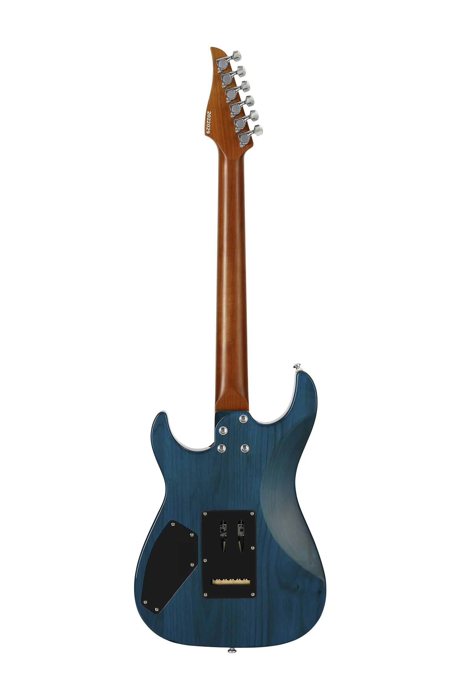 Blue Electric Guitar Flame Maple Top New