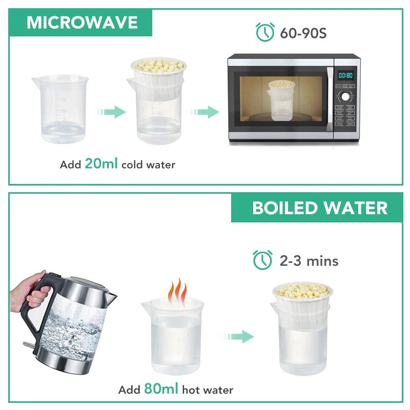 Nose Wax Kit Portable for Man and Women Painless Nose Hair Removal Cleaning Waxing Beans Depilation Kit Nose Clipper Beauty Care