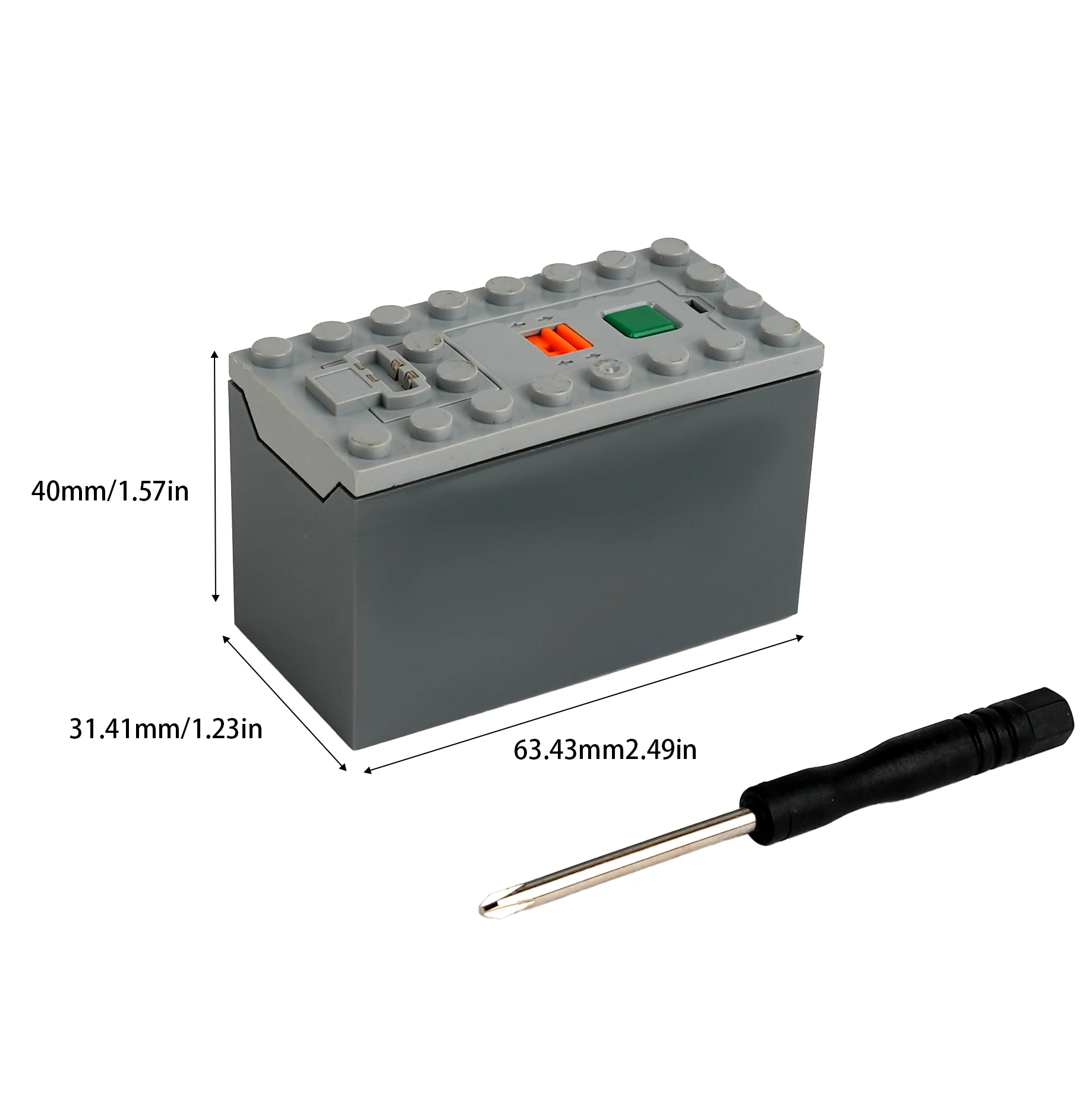 AA/AAA Batterij Box (Batterij niet inbegrepen) Voor Moc Bouwstenen Auto Trein Motor Power Up Tool Snelheid aanpassen Controle DIY Onderdelen