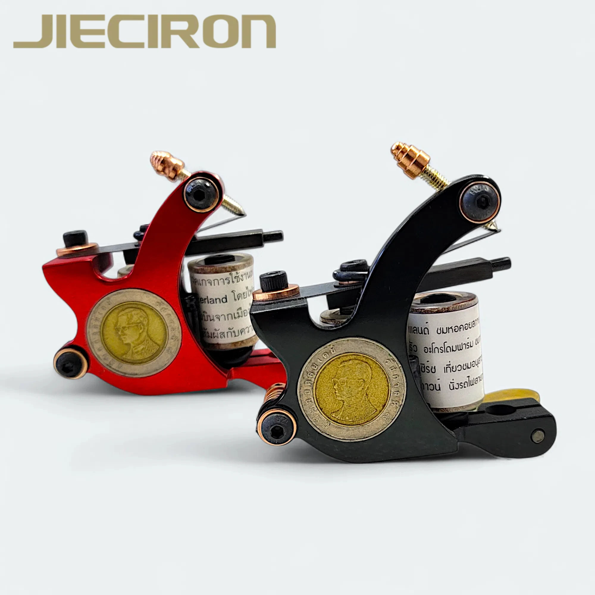 JIECIRON Thailand Coins Professional Customised Coil Tattoo Machine