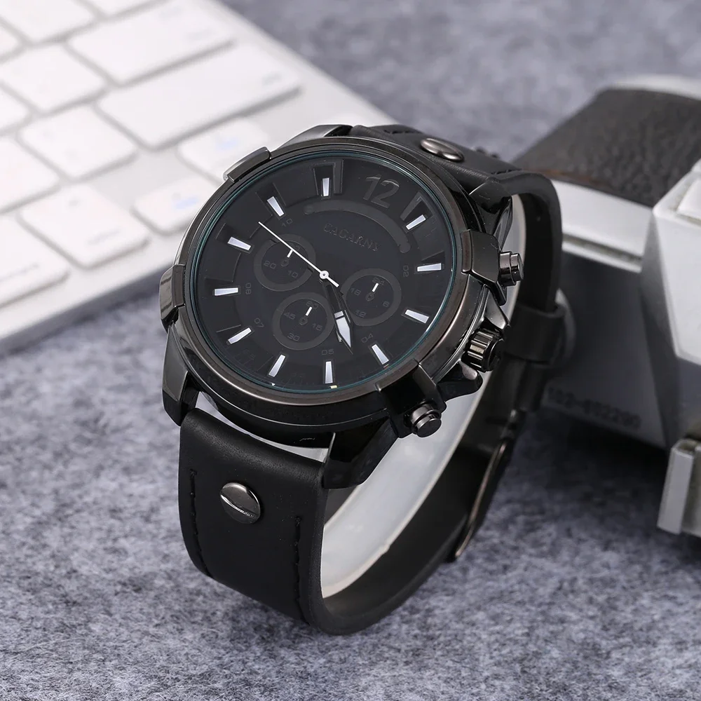 

Cagarny Watches Men Quartz Analog Military Male Watch Men Fashion Casual Sport Army Watch Waterproof Relogio Masculino 2024 XFCS