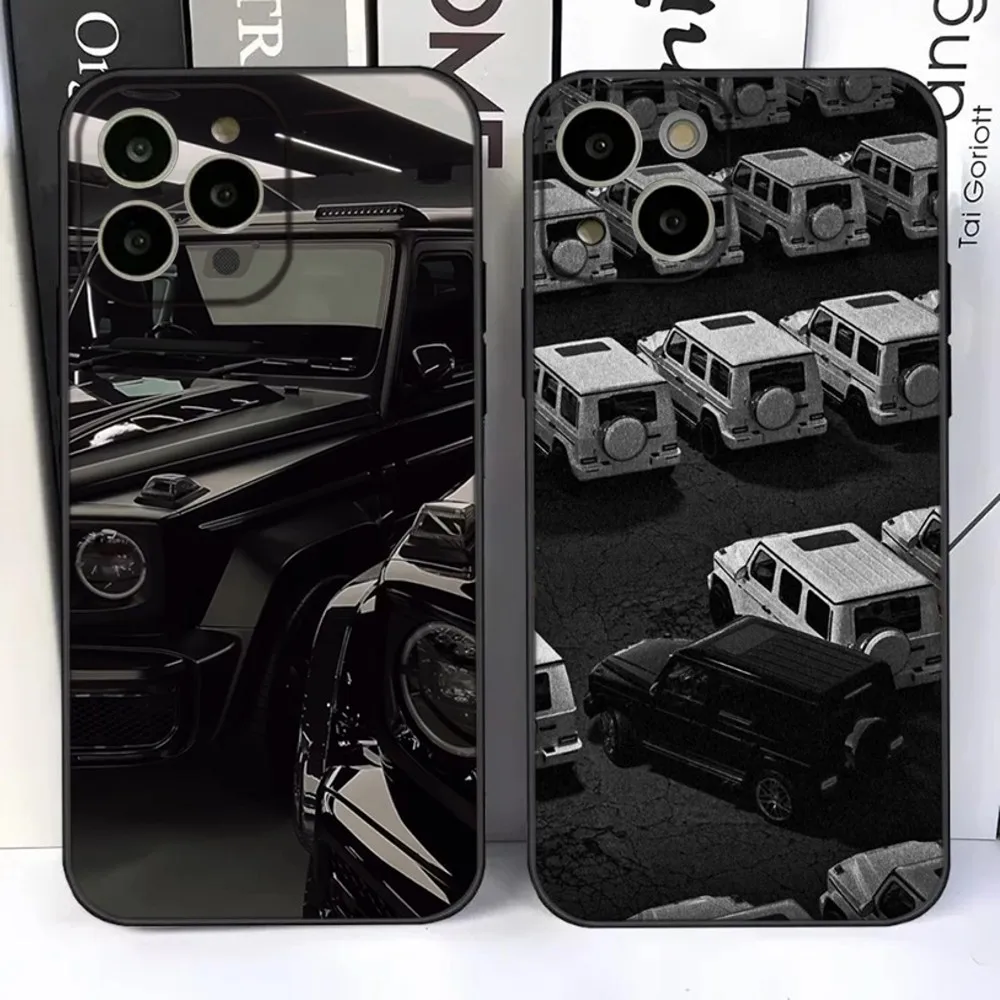 

Sports Car M-Mercedes G Phone Case For iPhone 15,14,13,12,11 Plus,Pro,Max,XR,XS,X,7,8 Plus,SE,Mini Silicone Soft