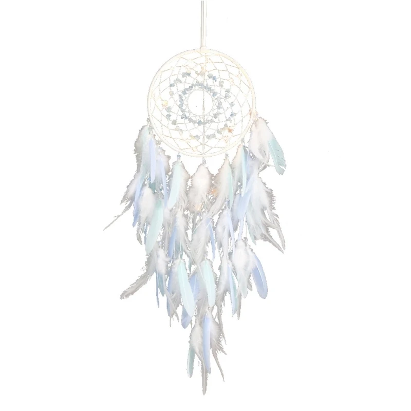 

Feather Dream Catchers for Bedroom Nursery Wall Decorations Car Hanging Pendant