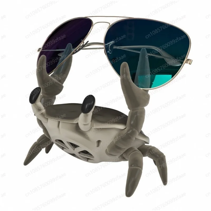 Cute Crab Shaped Bluetooth Speaker Portable Wireless Audio Player Support USB TF Card Playback