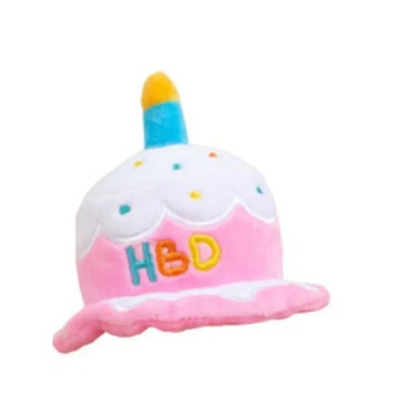 Embroidered Pet Dog Birthday Hats Caps Funny Puppy Cat Head Wear Cute Pets Hat Accessories for Small Dogs Cats Pet Supplies