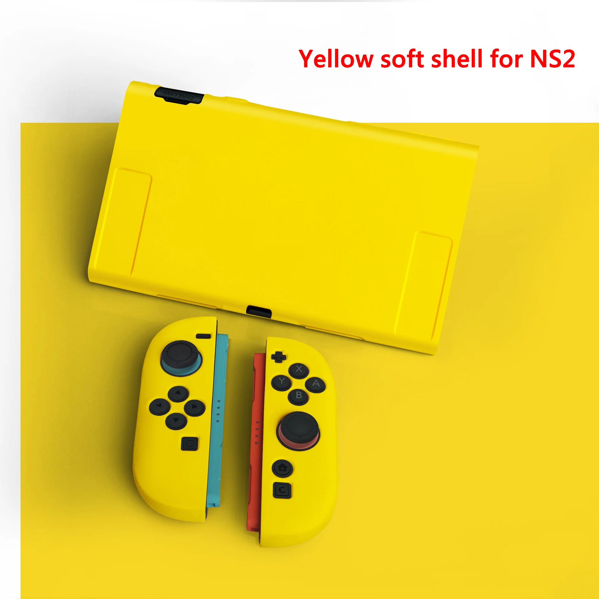 10 Colors TPU Detachable Protective Cover for NS Switch 2 Handle Protective Case for Switch2 Anti-Slip Shock Proof Accessories