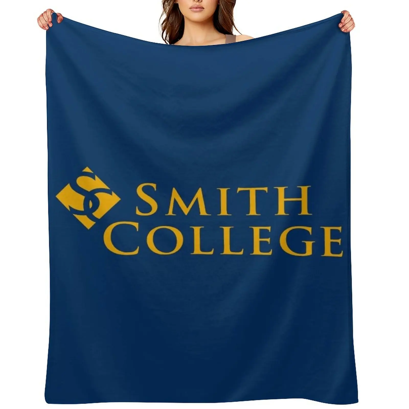 

Smith College Throw Blanket Decorative Beds Soft Big Picnic Single Blankets