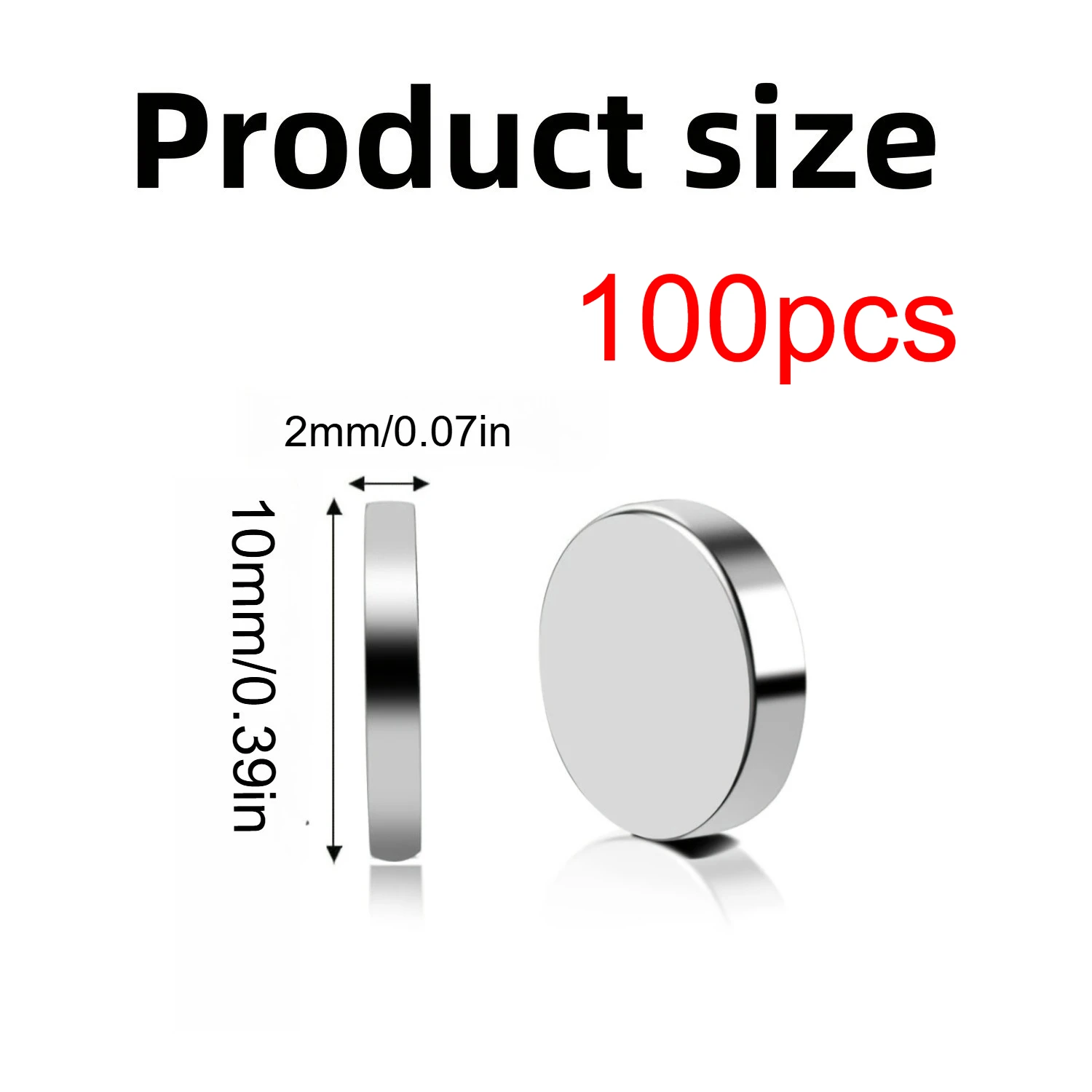 Mini Circular Refrigerator Disc Magnets for Whiteboard Crafts Nail Art