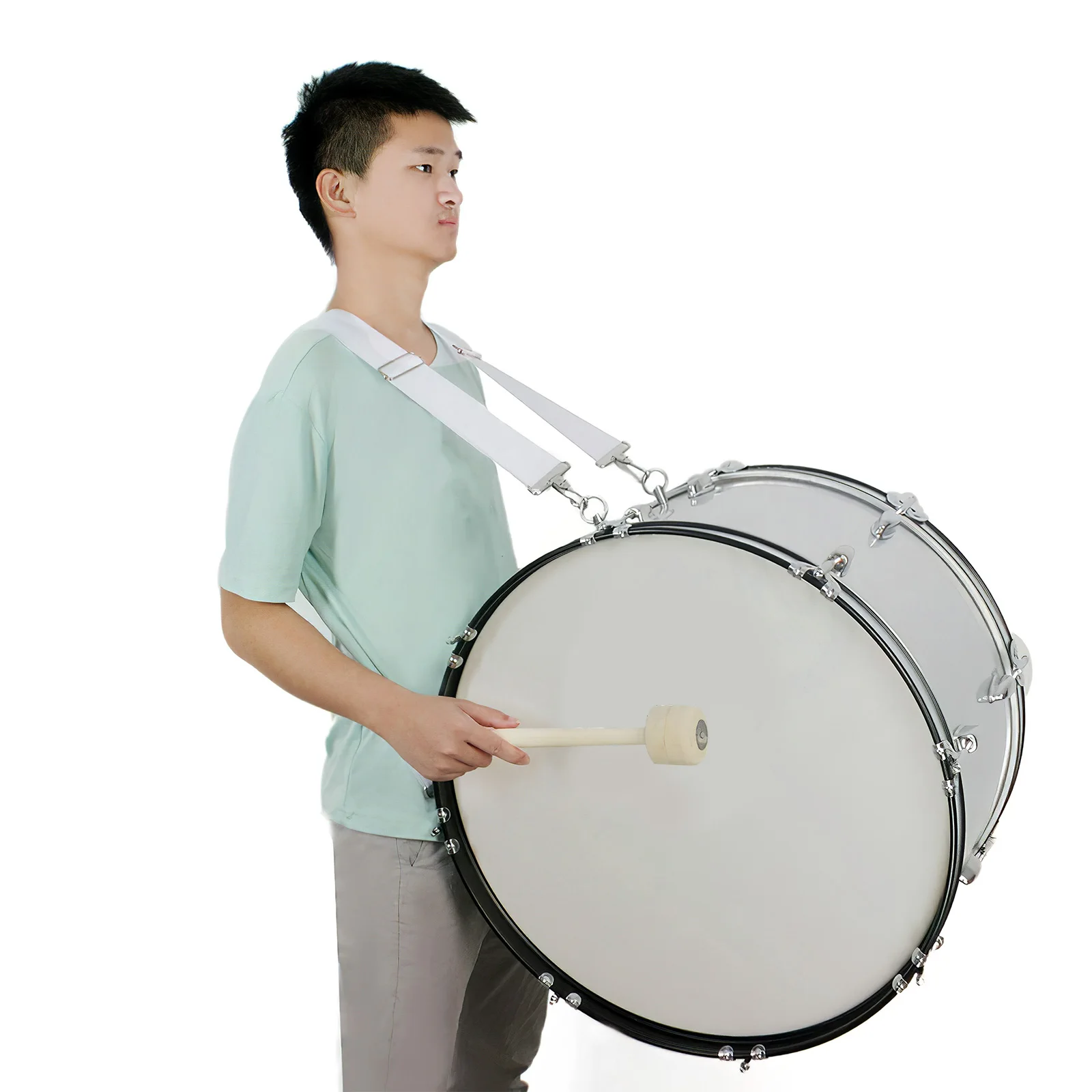 

Snare Drum Strap Marching Bass Belt Carrier Harness Drums Straps Shoulder for Nylon Band