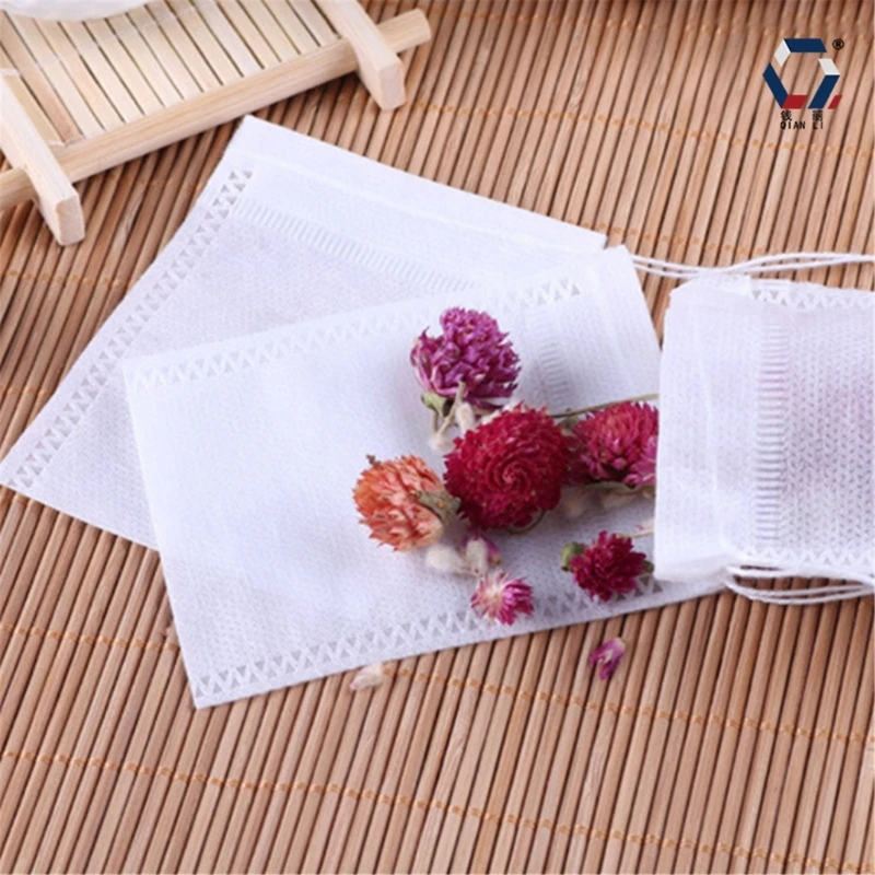 Empty Drawstring Bag for Cooking Soaking Medicinal Liquor Tea Coffee Filter Bag DIY Craft Spices Bag Disposable Mesh Bag