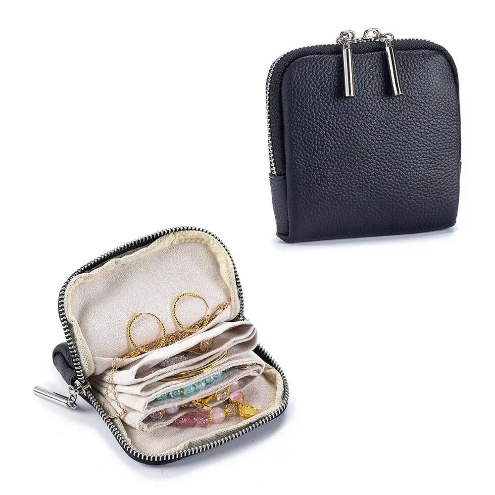 Fashion Women's Wallet Decorative Jewelry Bag Lady Coin Wallet Genuine Leather Storage Bag Genuine Leather Coin Purse