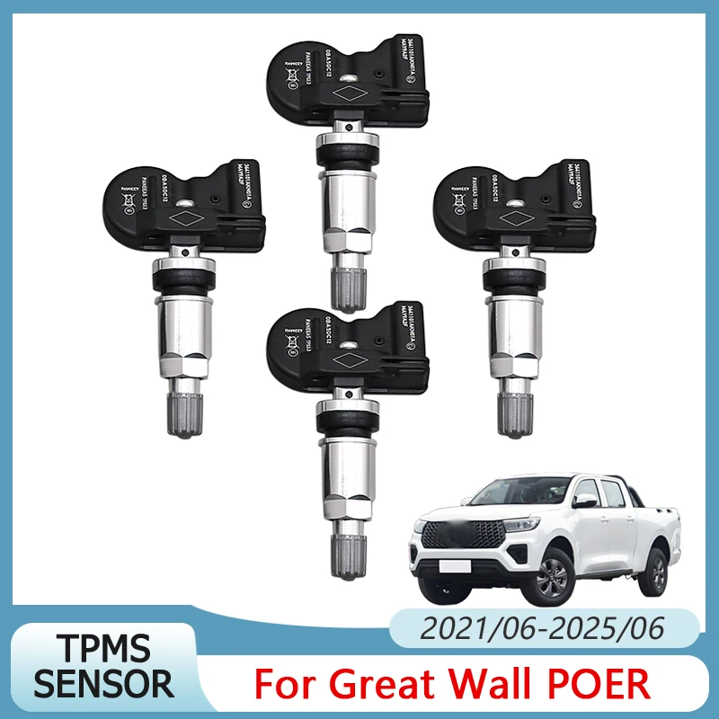 

TPMS 3641101AKN01A 433 МГц Система контроля давления в шинах для Great Wall POER Tank 300 WEY 05 WEY MOCHA Hi4-T ORA Black Cat