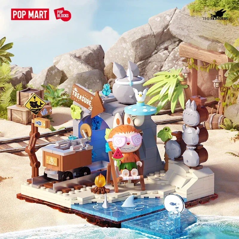 

POP MART LABUBU THE MONSTERS FOREST SECRET BASE Series Second Phase Blind Box Mystery Box Toys Kawaii Ornaments Figurines Home