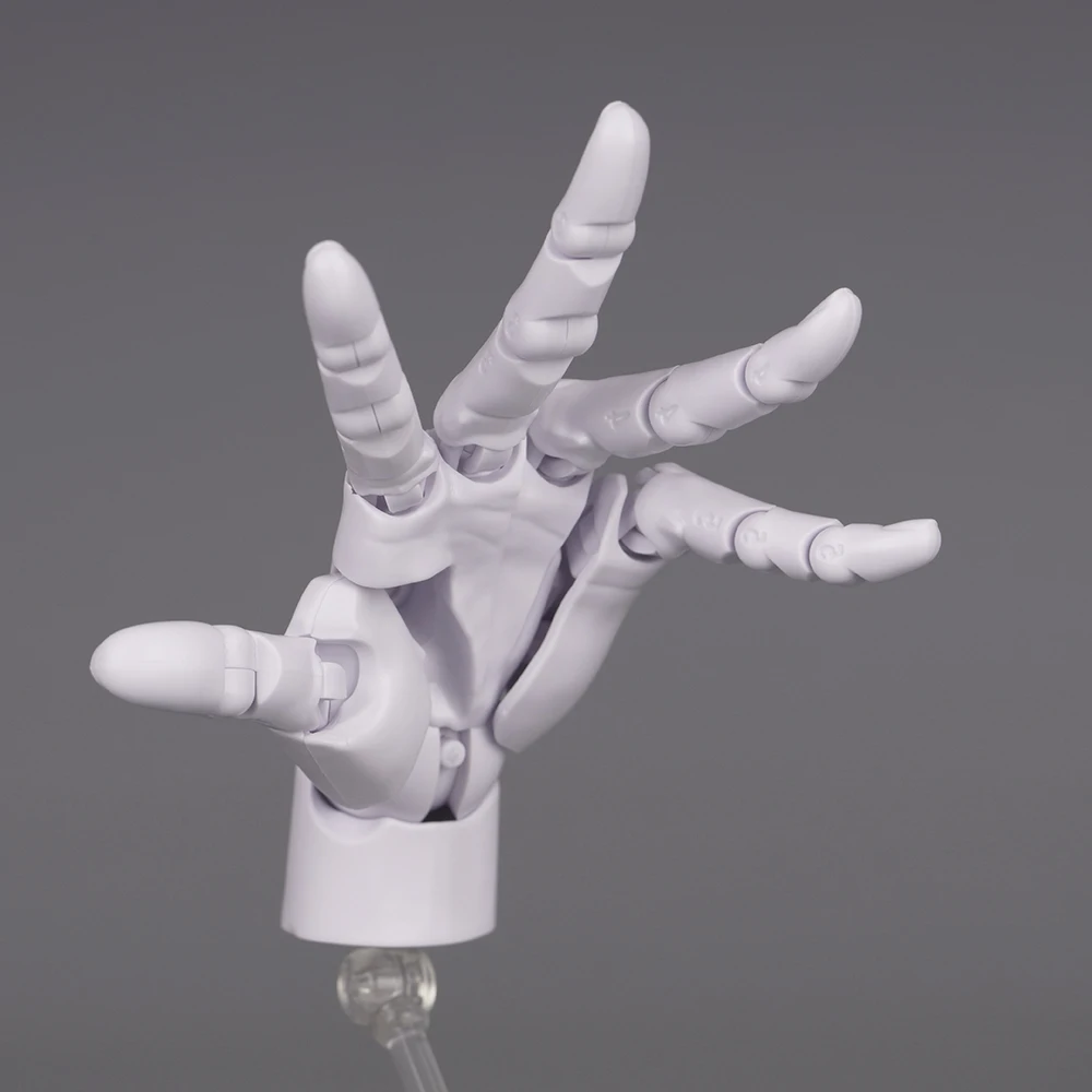 움직일 수있는 손가락 관절이있는 10.5cm 인간의 손 모델 1:2 시뮬레이션 팜 데스크탑 Ornamenttoy Twisted Egg Surprise Blind Box