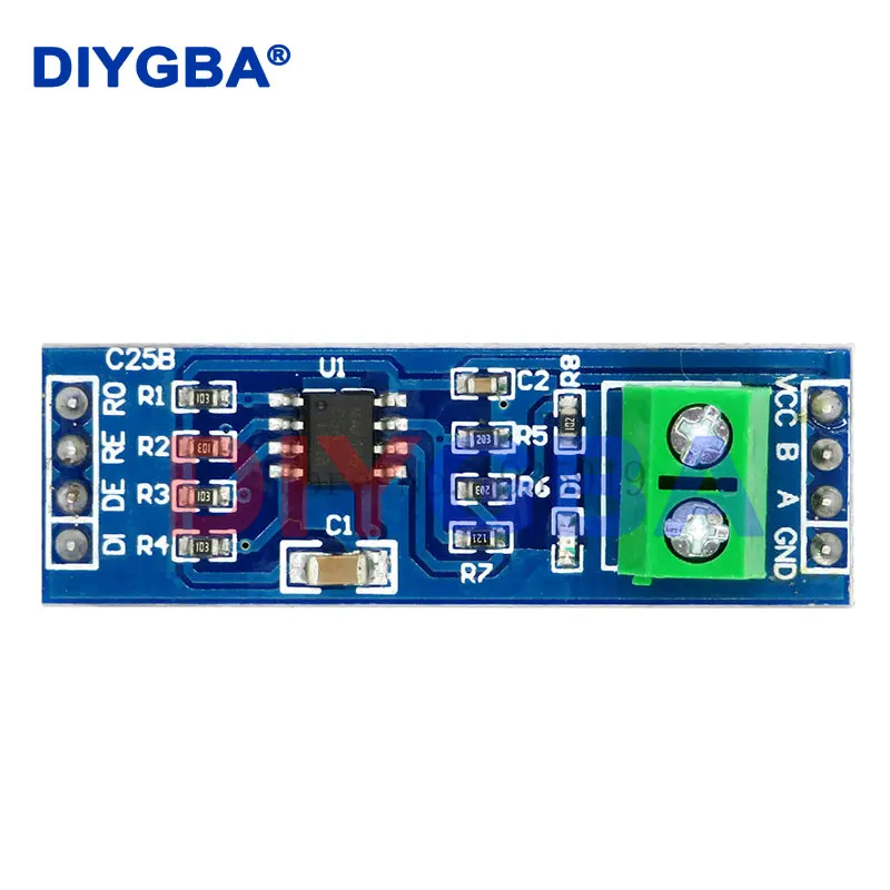 MAX485 Modul RS-485 TTL zu RS485 MAX485CSA Konvertermodul für Arduino Diy Kit