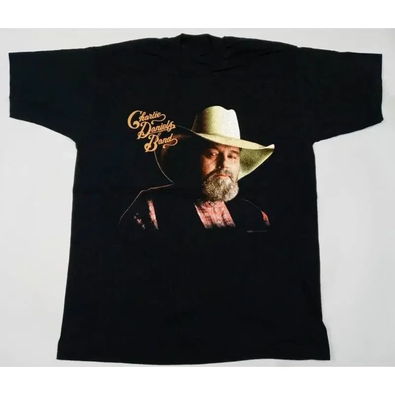 Charlie Daniels Band Cotton Black All Size T Shirt For Men Uu029