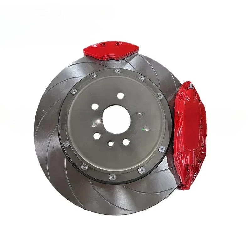 6 مكبس الفرامل الفرجار V6 4 وعاء F40 المجموعة الخلفية مع فرملة اليد لشركة فولكس فاجن باسات B5 Fx50 M35 Lx560 RX350 RX450 مخصص #5