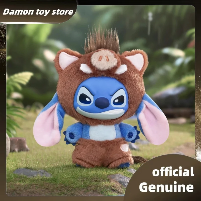 

Disney Stitch Wild Animal Series слепая коробка игрушки виниловые подвески игрушки милый стежок аниме фигурки куклы Mystery Box подарки на Хэллоуин