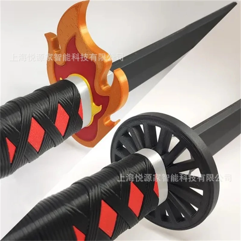 

Tanjiro Kamado Nichirin Sword Katana Replica Demon Slayer Cosplay Prop Fullsize For Adult Collector Home Display ChristmasGift
