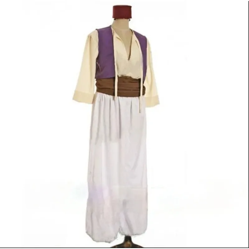 

Medieval Halloween Adult Cosplay Complete Set Clothing Adult Anime Costume Mythical Prince Aladin Performance Costume