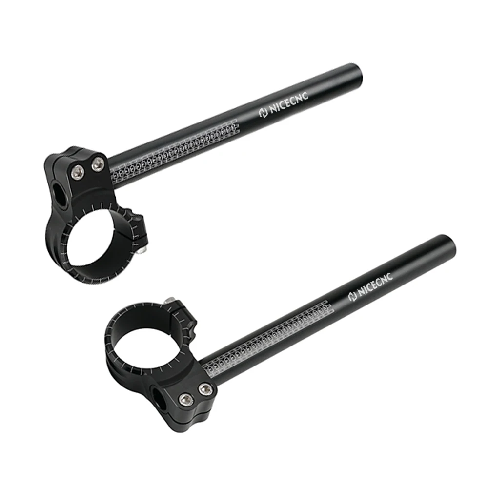 7 Grad Clip-Ons 50 mm Gabeln Lenker für Kawasaki Ninaja ZX-6R ZX-10R Suzuki GSXR600 GSXR750 GSXR1000 Yamaha YZF-R1 YZF-R6 – Detail 8