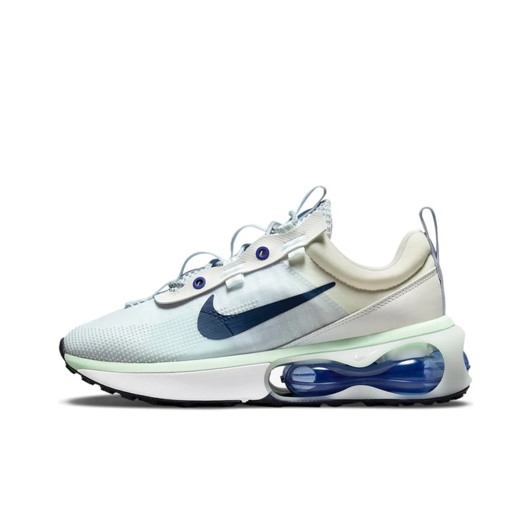 Nike novo air max 2021 baixo tênis masculino e feminino moda superior sapatos casuais confortáveis e wearable tênis verde limão