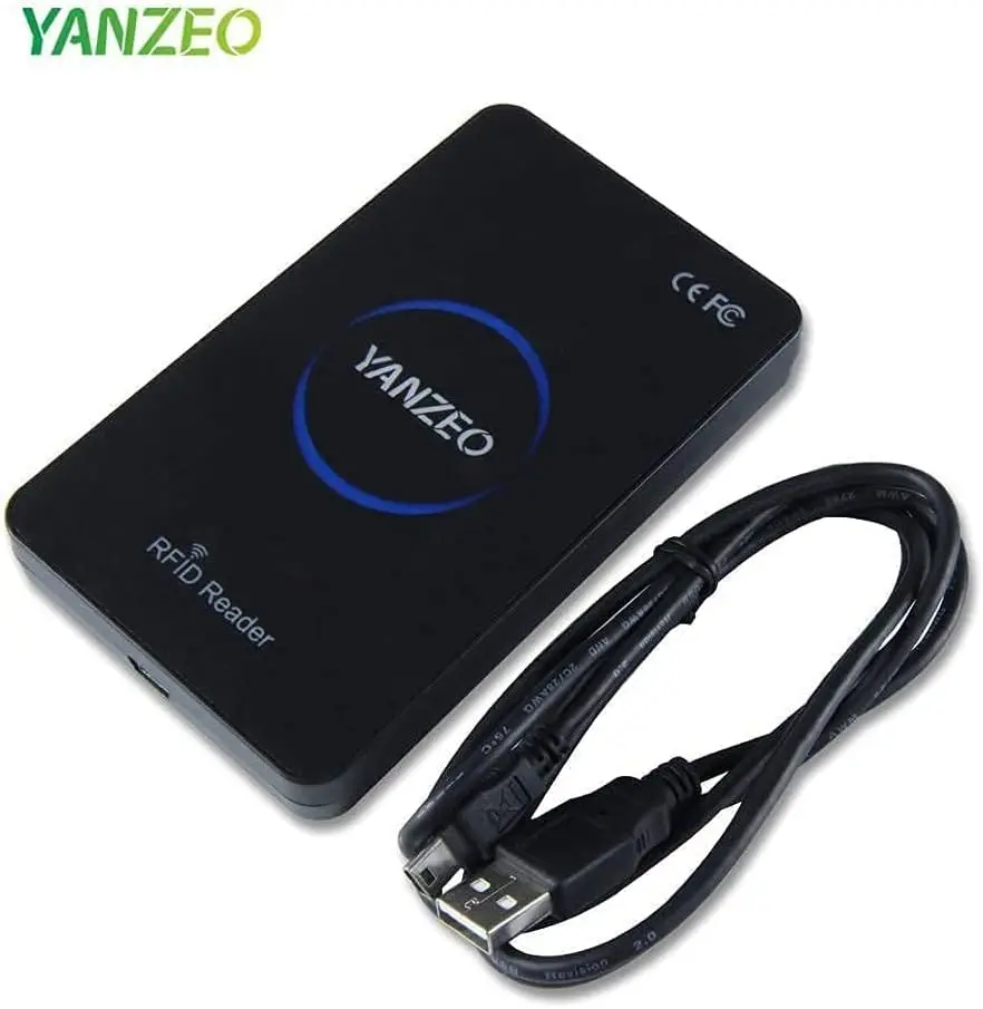 

Yanzeo SR360 865 МГц ~ 915 МГц УВЧ RFID-считыватель карт Выход клавиатуры Android Reader