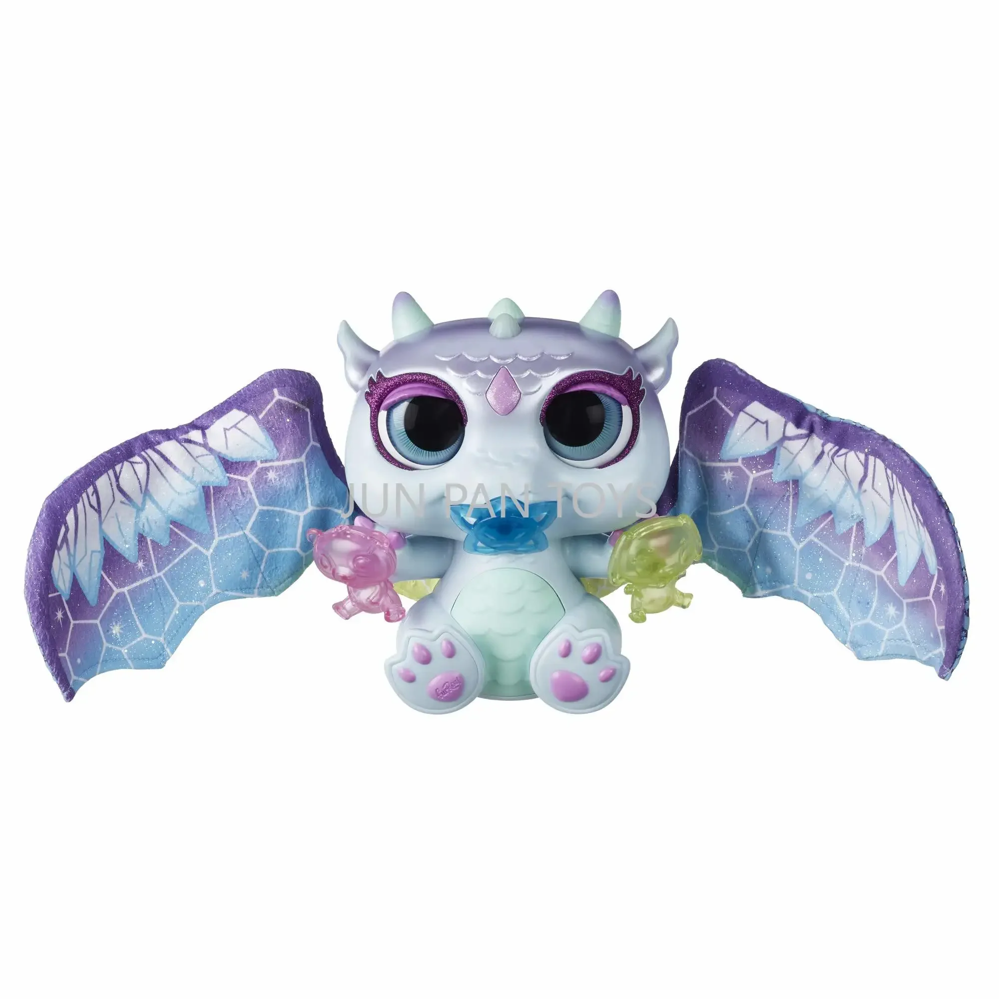 FurReal Friends Moodwings Snow Dragon Cute Electronic Interactive Pet Children's Toy with 50+ Sounds & Reactions Collection Doll