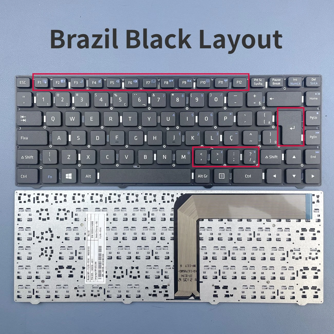 

Teclado Positivo Master N40i Mp-11j78pa-f51q Mp-11j78pa-f51k