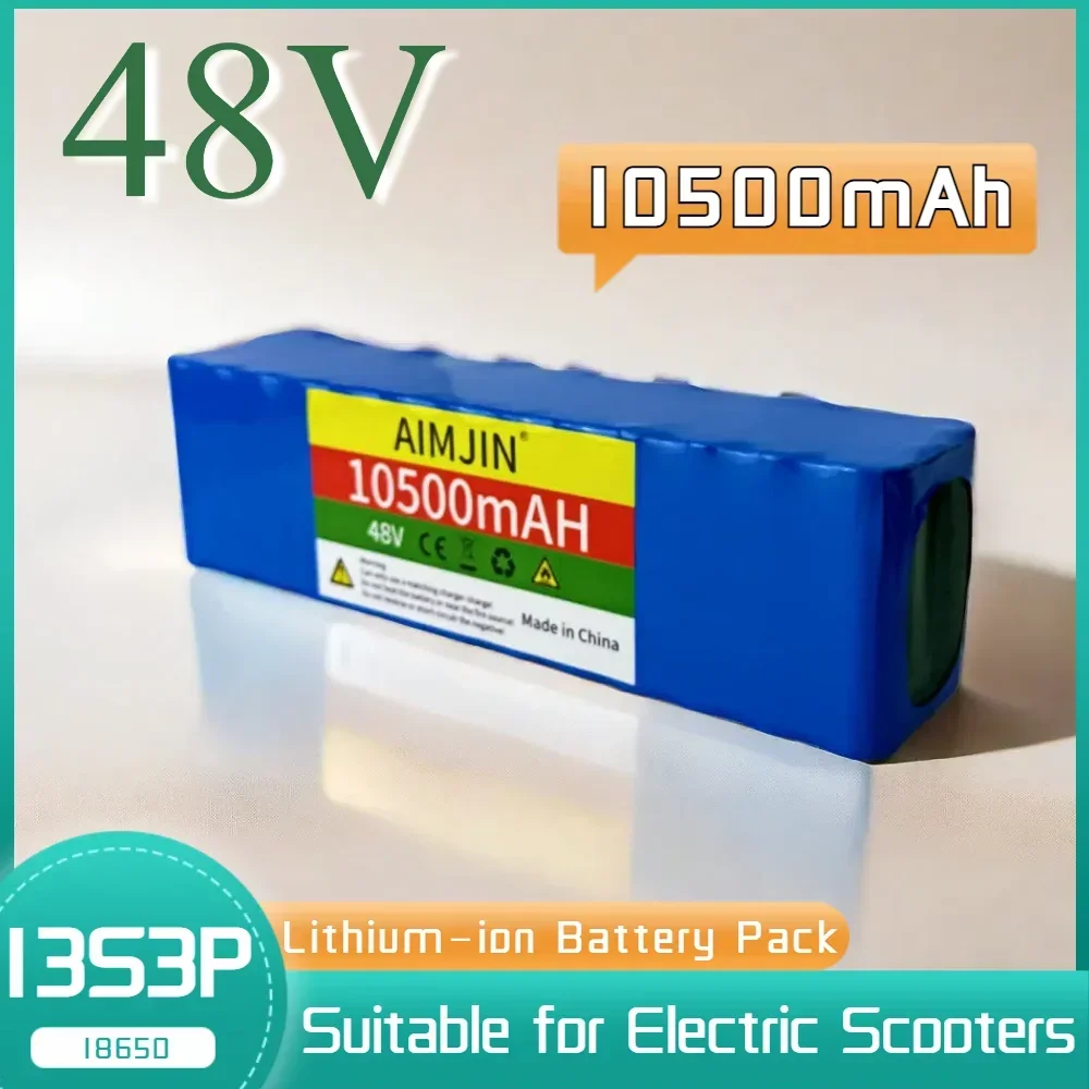 

18650 13S3P 48V 10500mAh Lithium-ion Battery Pack Built in BMS Suitable for Electric Scooter Bicycle Battery