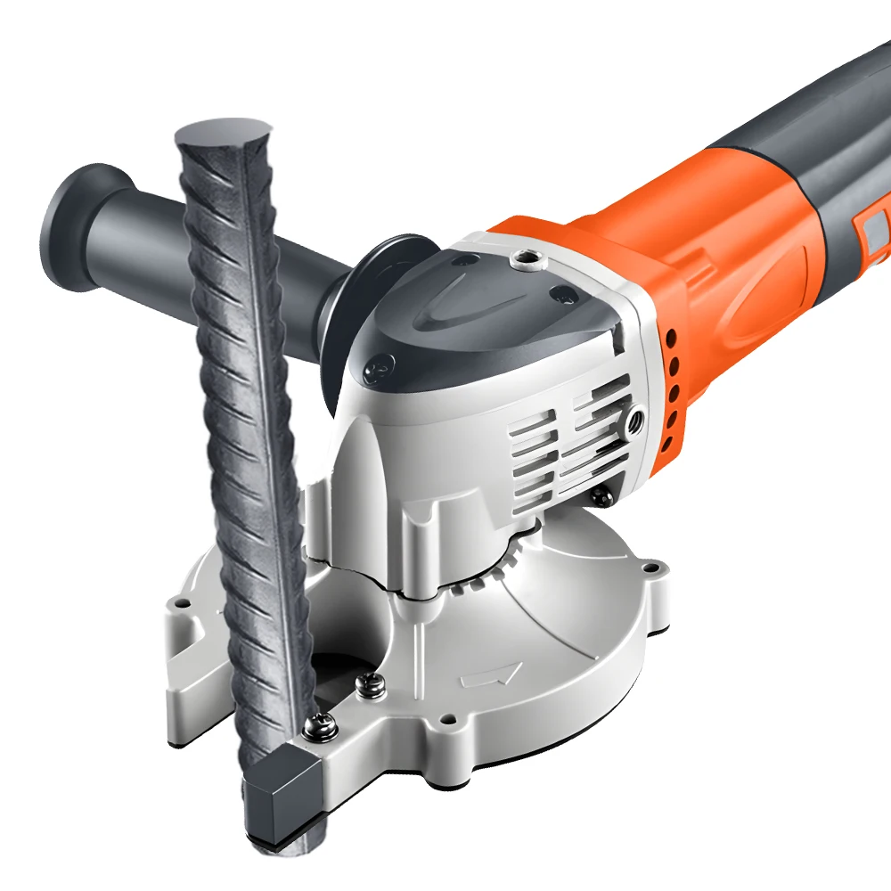 

2200W Industrial Steel Bar Cutting Machine 105mm AC Brushless Power Saw, High Voltage Cold Cutting