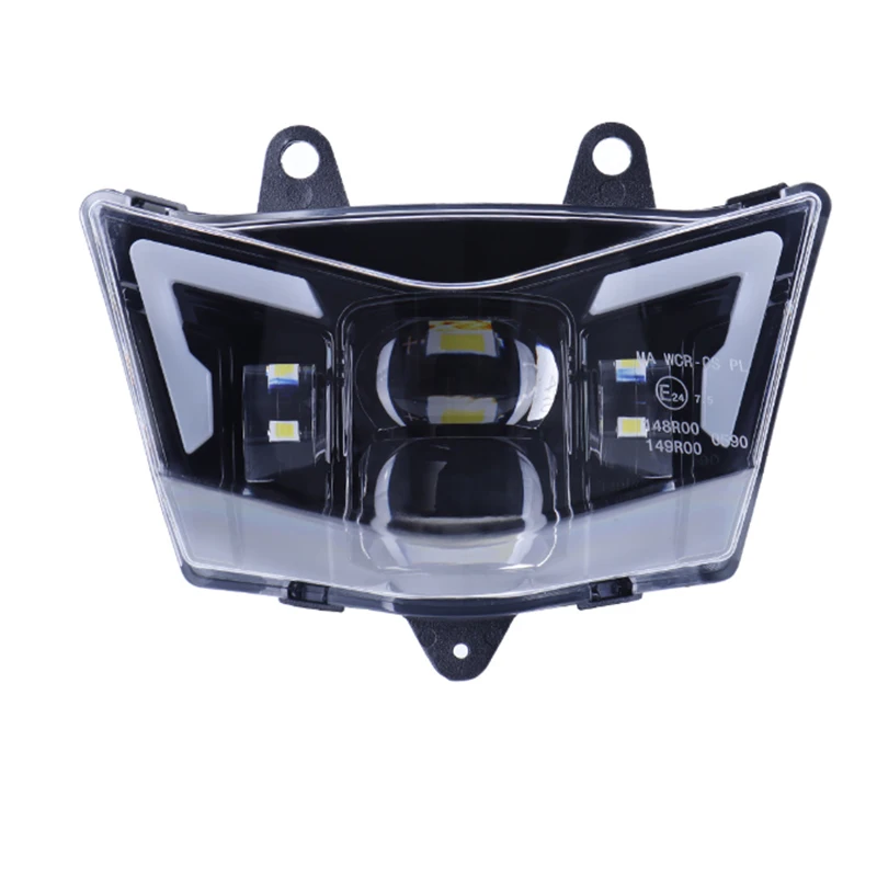 KLX 125 KLX 150 LED 헤드라이트 어셈블리 페어링, 가와사키 D-트래커 KLX125 KLX150 오토바이 액세서리, 헤드 라이트 램프, 신제품