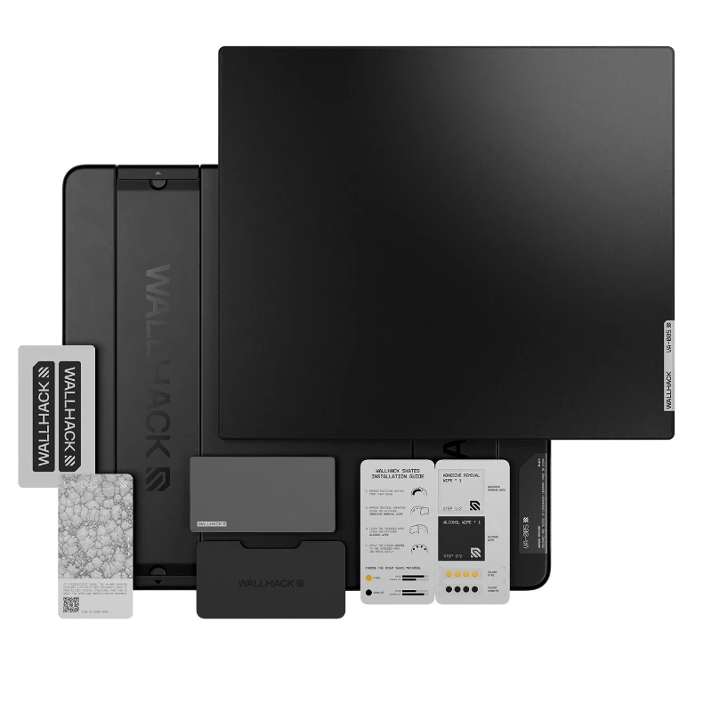 WALLHACK VA-005 Стеклянный коврик для мыши для киберспорта Новый 3 мм гладкий водонепроницаемый коврик без покрытия FPS для стола Механическая клавиатура Игровой аксессуар