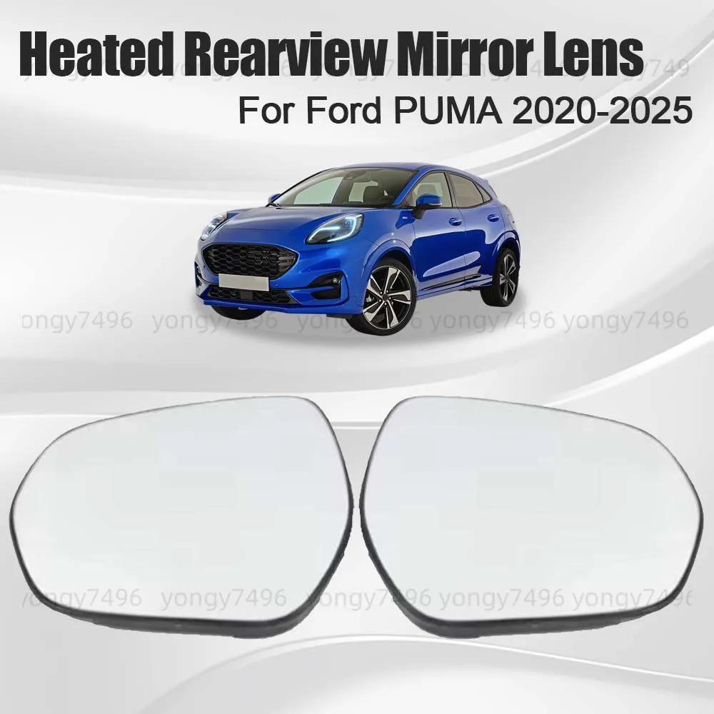

Car Wide Angle Heated Rearview Mirror Lens For Ford PUMA 2020 2021 2022 2023 2024 2025 With Auxiliary Payment Cars Accessories