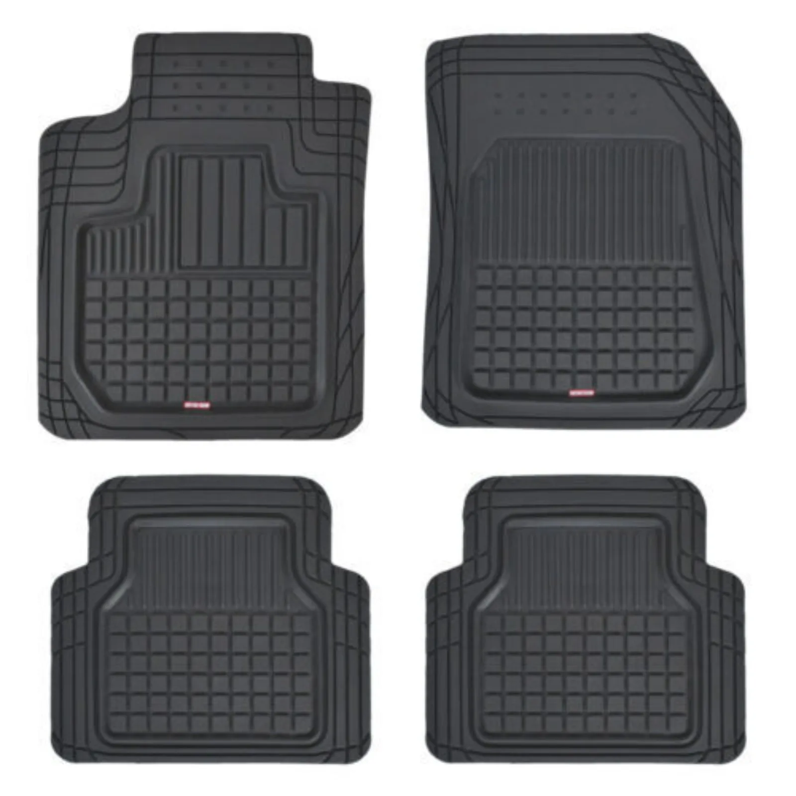 

4 PC Car Floor Mats fits Nissan Sentra Black All Weather Protection United States