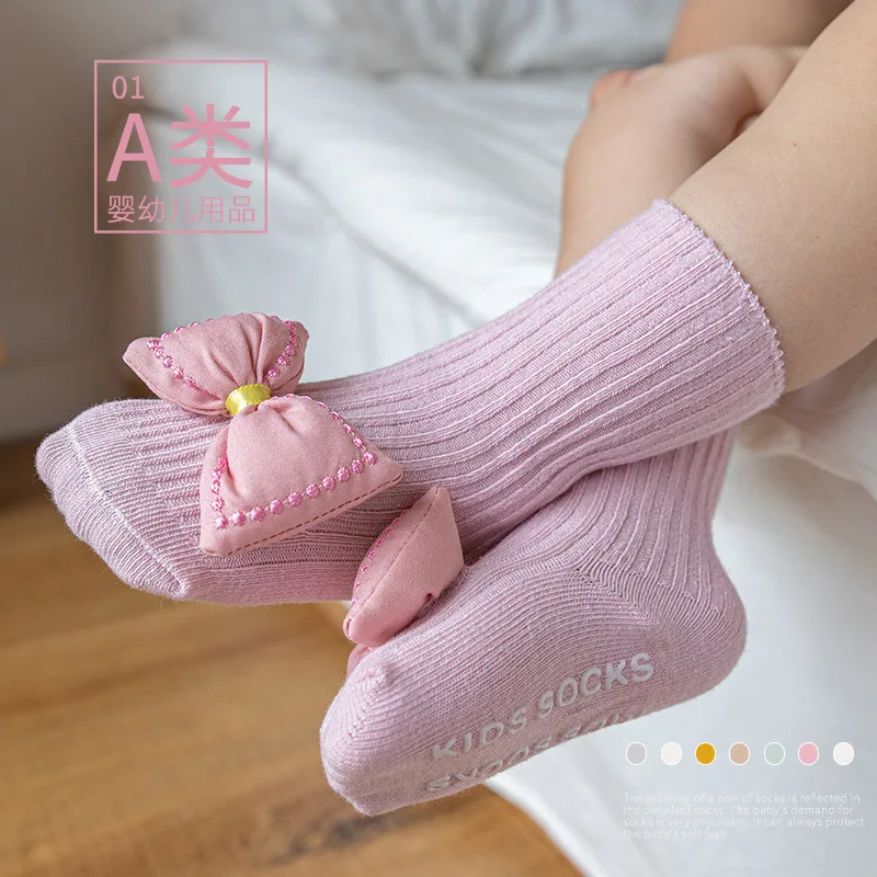 

Baby Girls Socks Winter New Cartoon In Tube Baby Socks Dispensing Non-slip Baby Socks Children Socks