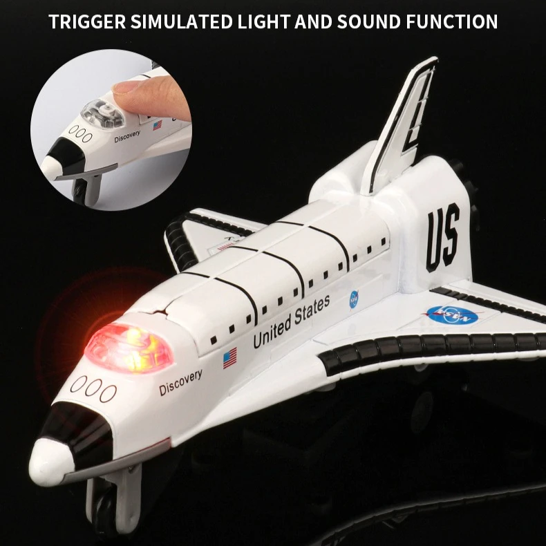 Alloy Space Shuttle, Columbia Shuttle Simulation Aviation Model Toys Diecast Alloy Plane Model Collectible Gifts