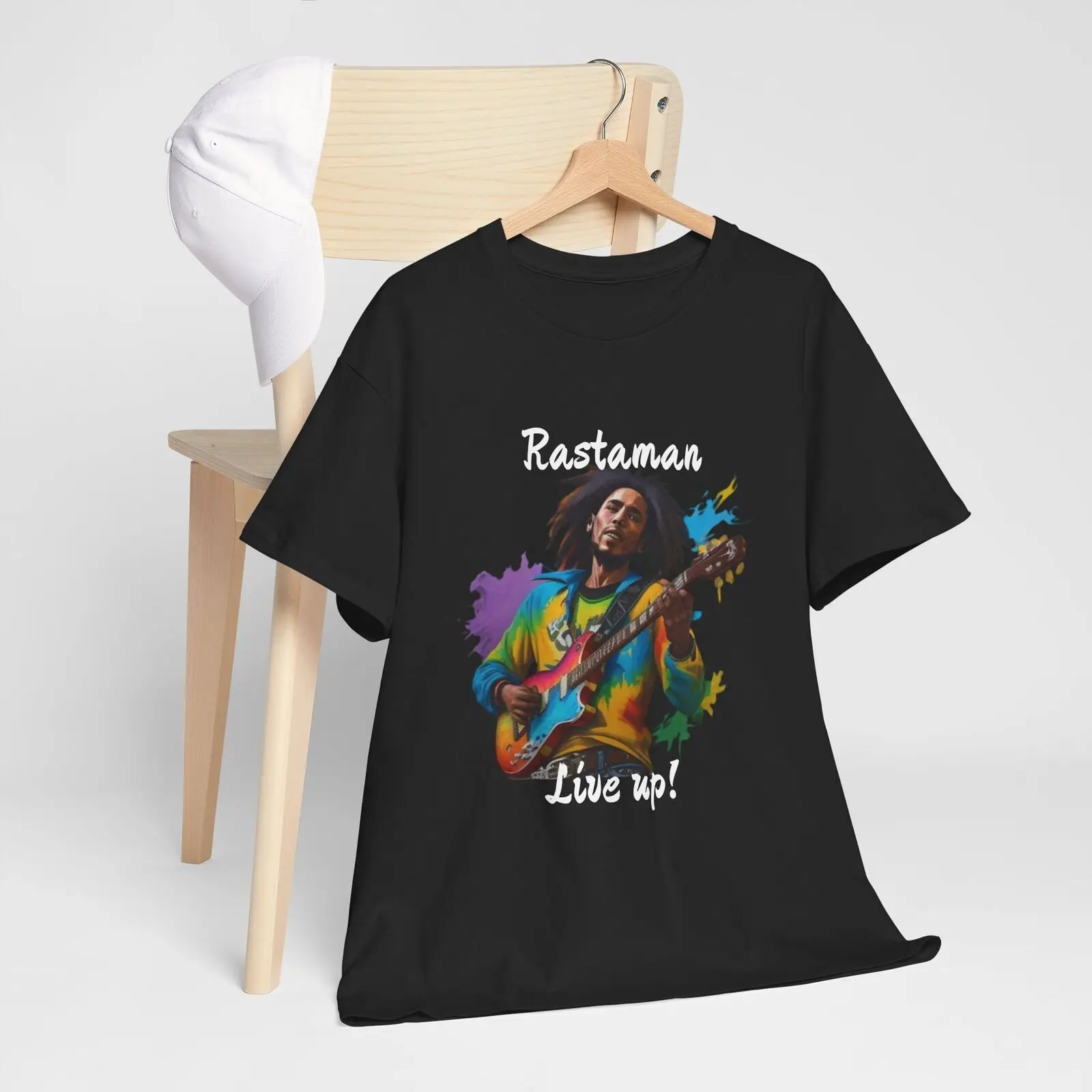 Rasta live up  original creation Tee