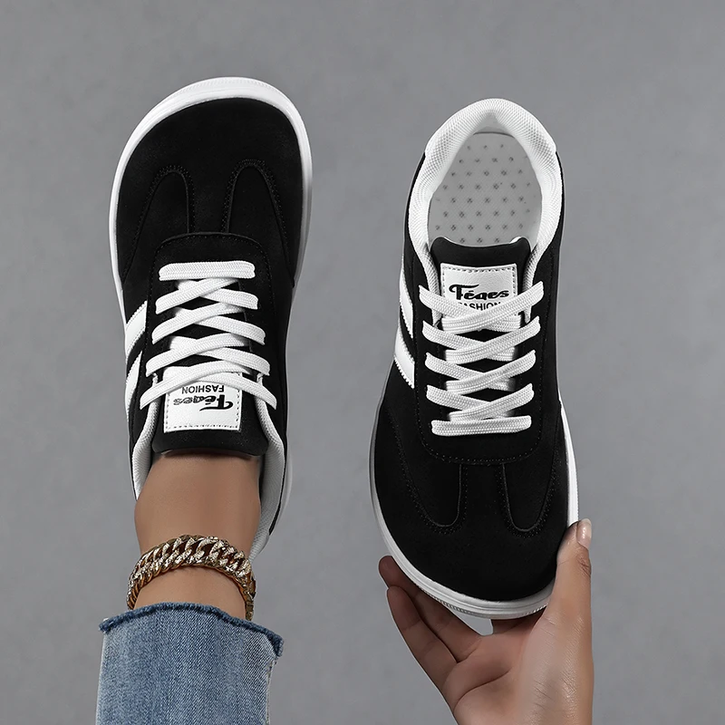 Wide Toe Women Shoes Casual Versatile Soft Sole Wide Last Shoes Walking Sneakers  Comfortable Barefoot Breathable Mesh Shoes