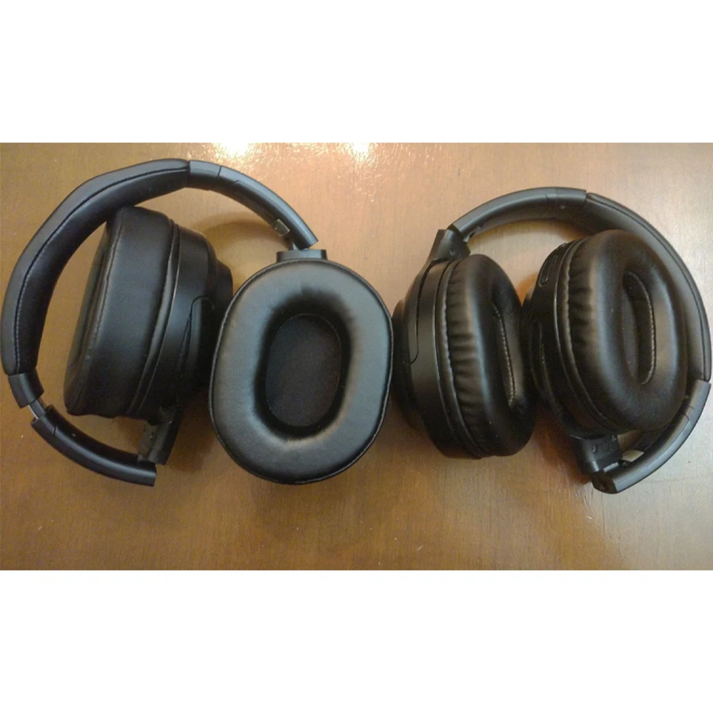 Eartlogis substituição earpads pára-choques para taotronics TT-BH060 fone de ouvido peças earmuff capa almofada copos travesseiro cabeça cabeça feixe