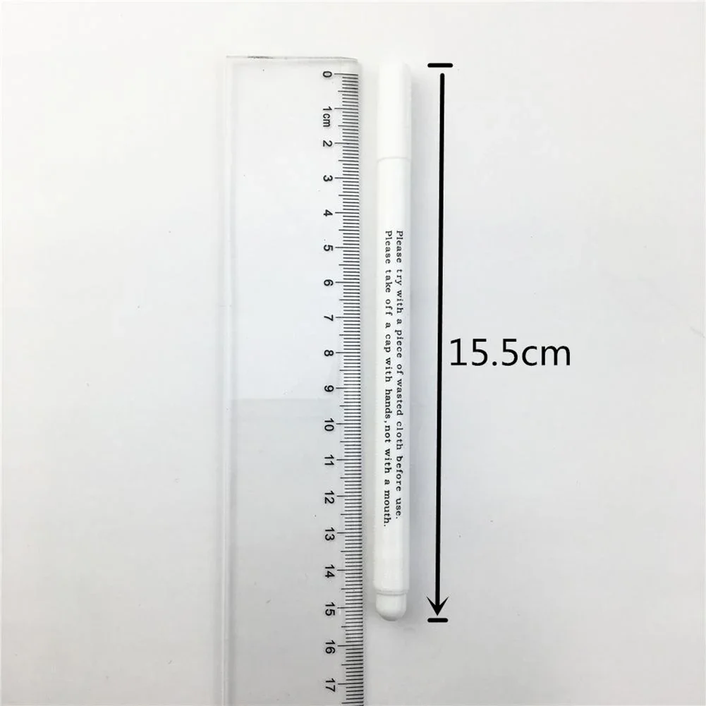2pc Fabric Erasable Marker Water Soluble Pen Stitch Cross Ink Tool Sewing Craft Home Decor Art DIY Ornament Room Decoration