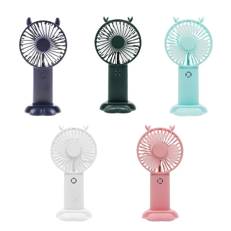 Pocket Handheld Fan Mini Portable Hand Fan Battery Operated 12+Working hours US