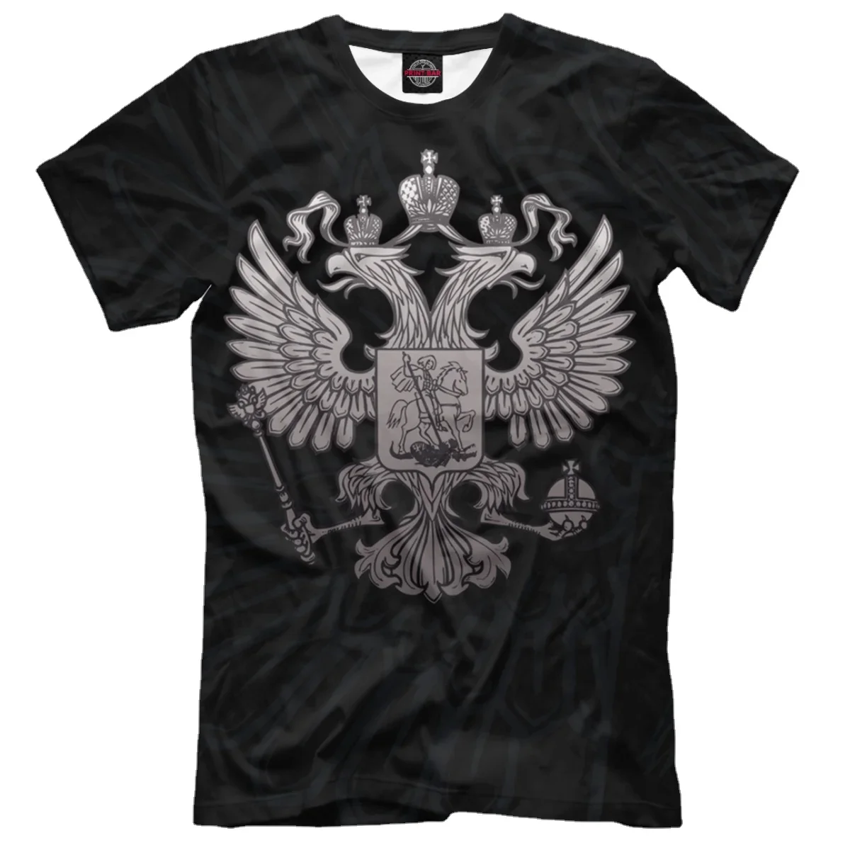 

NEW T-shirt Two-headed Eagle Russian Empire Russia Summer Casual Fashion T Shirt
