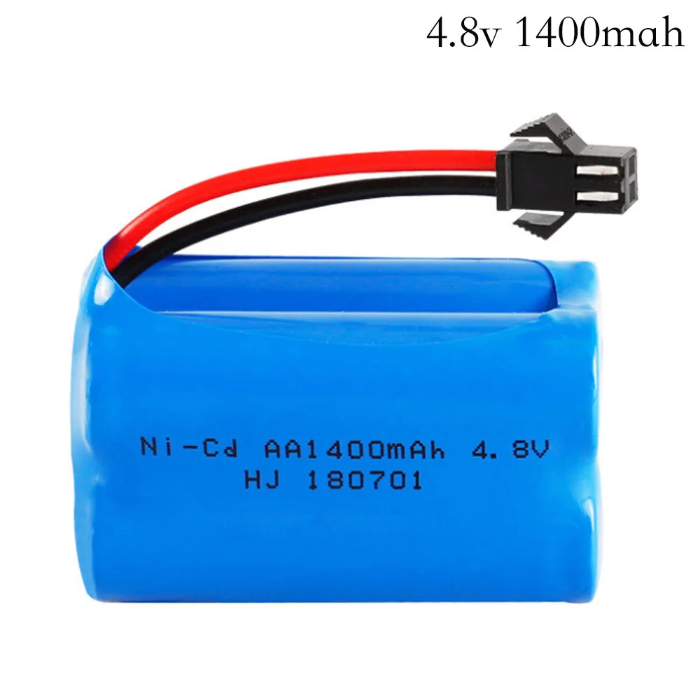 4.8 v 1400mah ni-cd akumulator nicd AA 4.8 v ładowalny akumulator do samochodów RC 4.8 v zdalnie sterowana łódka RC bateria do zabawek 4.8 V 1400