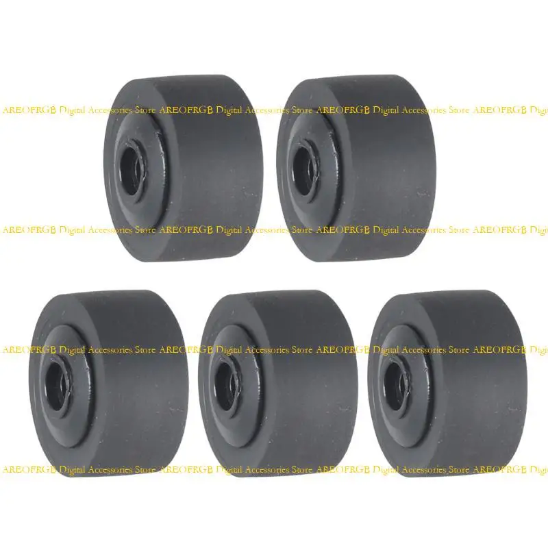 

E21E 5Pcs Pressure Roller for Recorder Pack of 5 Pressure Roller for Audios Pressure Roller for Radio Cassettes Deck