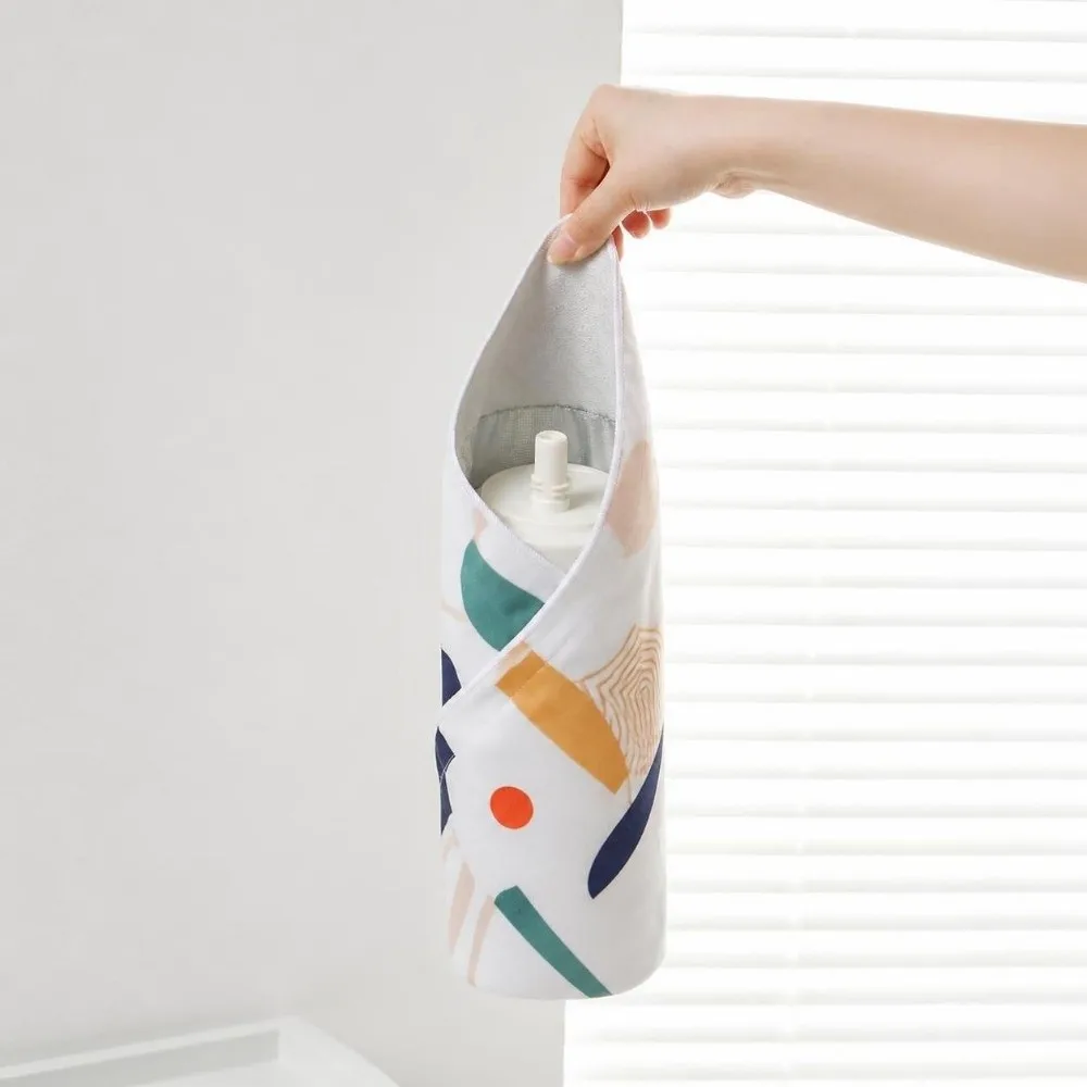 Aluminum Foil Lining Lunch Box Wrapping Cloth Foldable Portable Cold Hot Insulation Cover Eco-Friendly Reusable