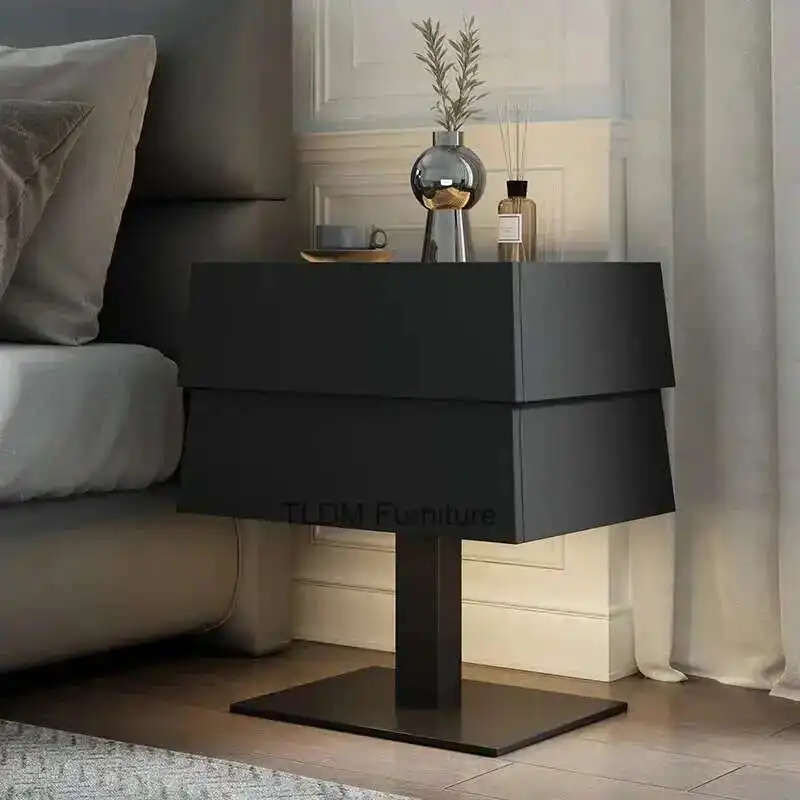 

Nordic Drawer Nightstand Storage Aesthetic Simple Modern Bedside Table Luxury Minimalist Muebles Para Cuarto Bedroom Furniture