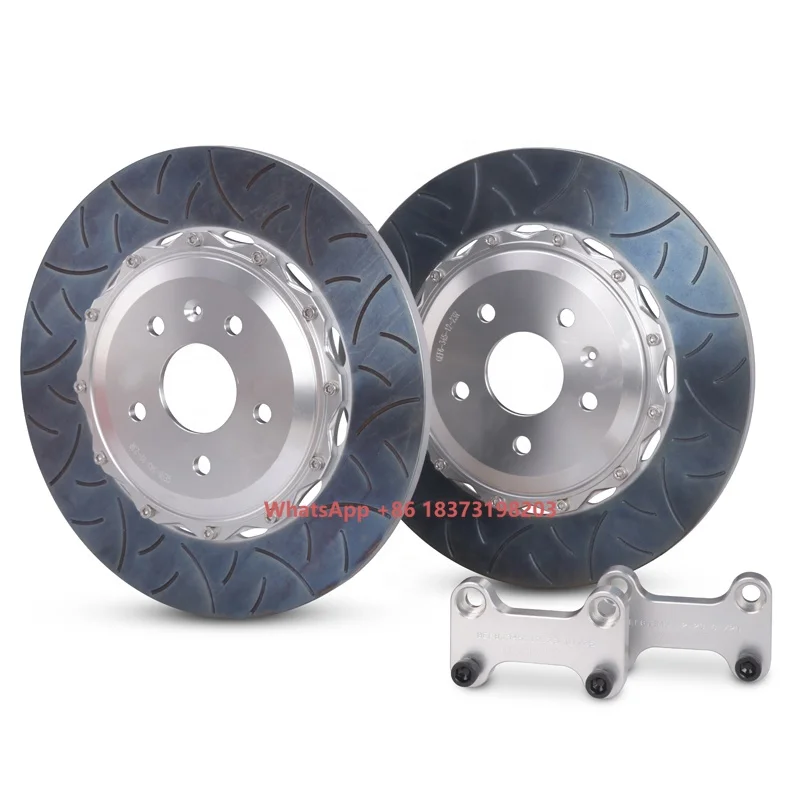 

Factory Wholesale Oversize Steel Brake Disc Front Rear Disc 370*22mm with Bracket for A3 A4 A5 Q3 B8 B9 C6 C7 8P