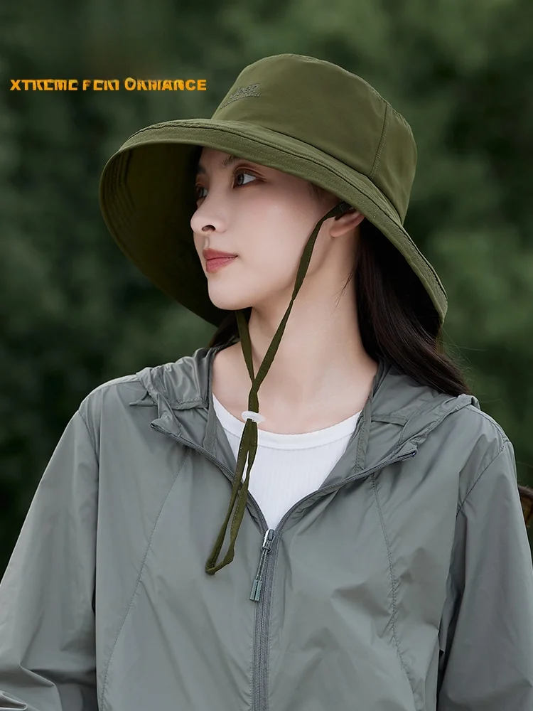 

Outdoor Summer Fishing Cap Lightweight Sun Protection Bucket Hat Waterproof Men's Women's Special Purpose Hat Brand