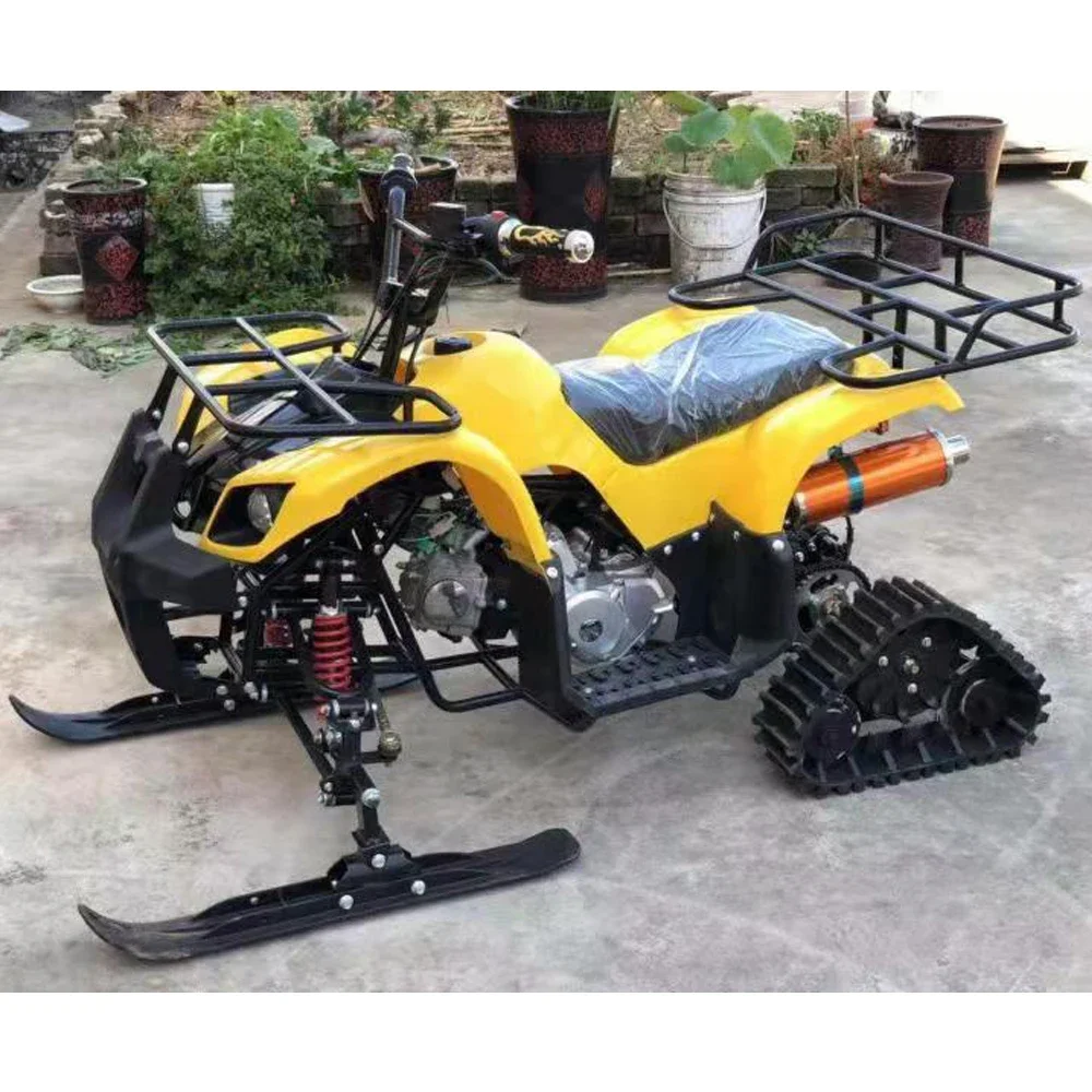 

Factory snow scooter Adult use gas snowmobile 125cc 150cc 200cc Chinese kids quad bike off road